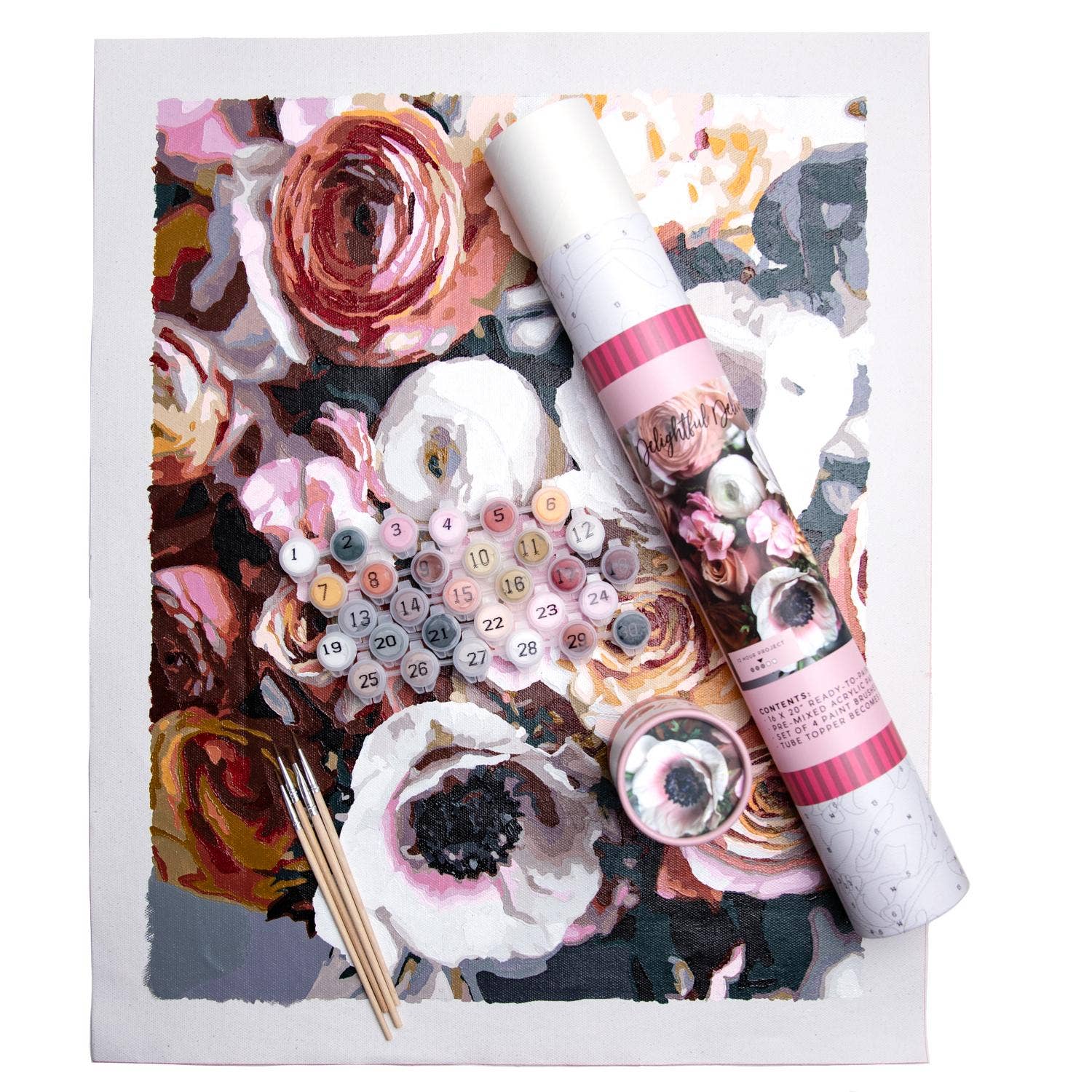 Delightful Delivery Paint by Number