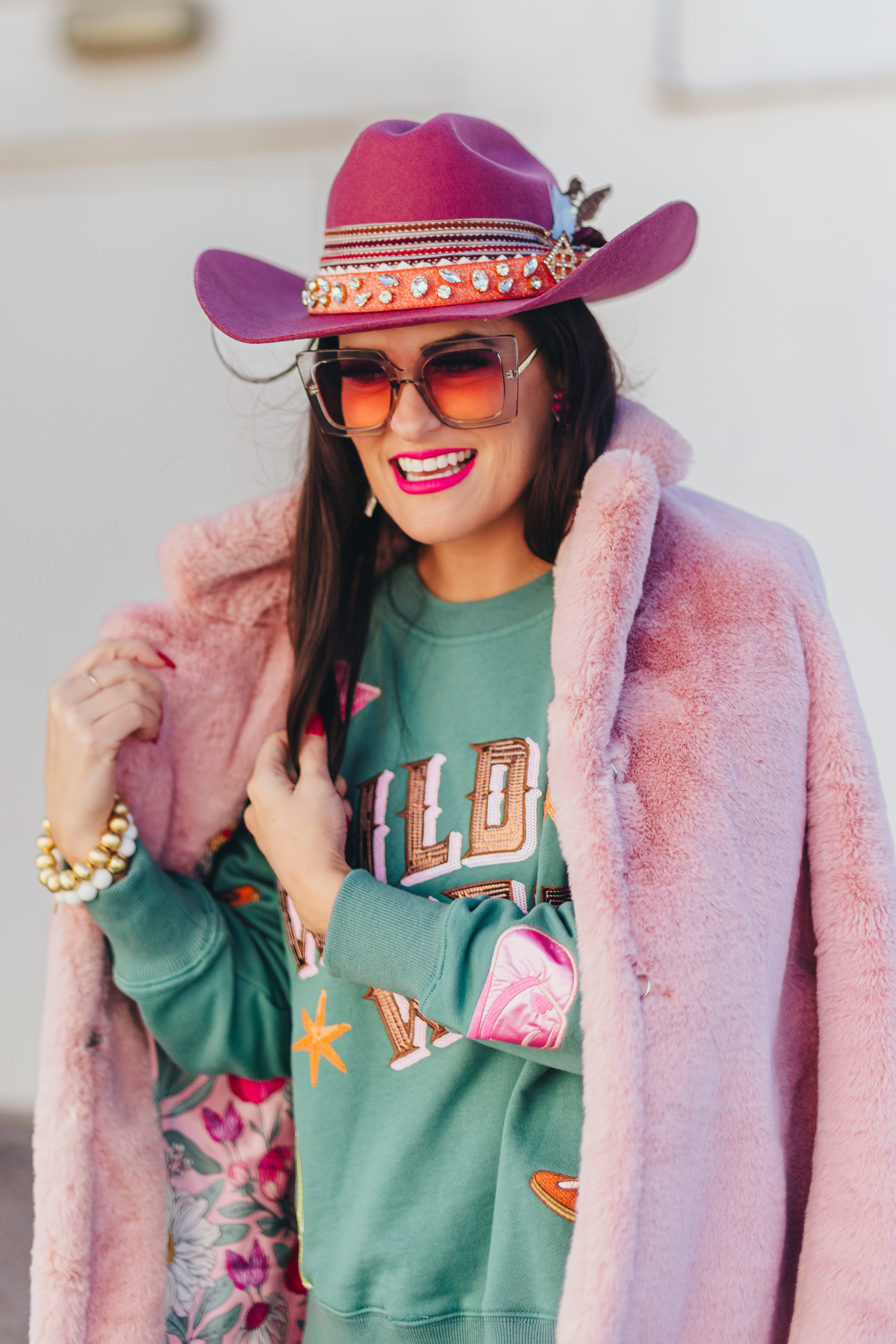 Lavender Retro Sunglasses