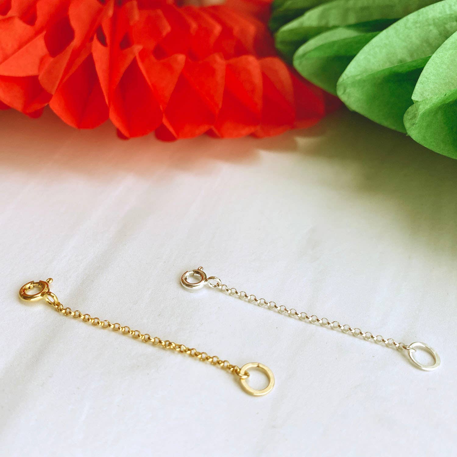 2" Rollie Chain Extender | sterling silver