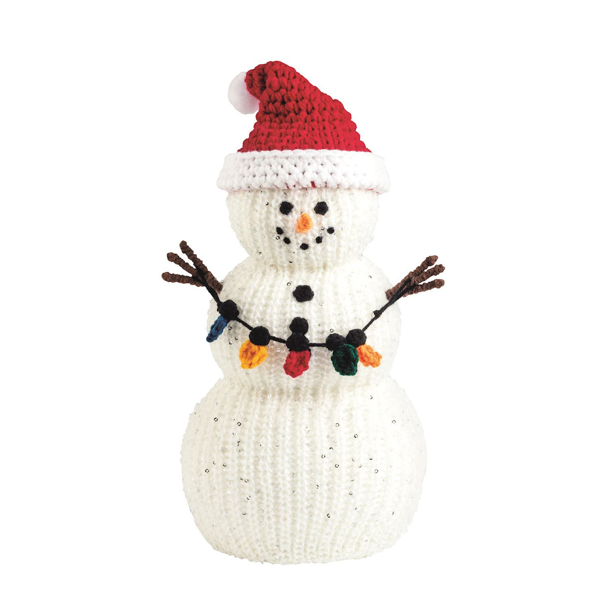 Large Crochet Snowman