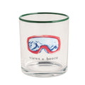 Views & Booze Ski Double Old Fashion Glass