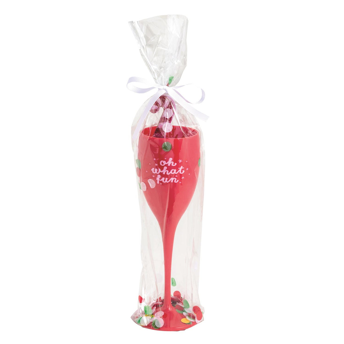 Oh What Fun Champagne Flute Set