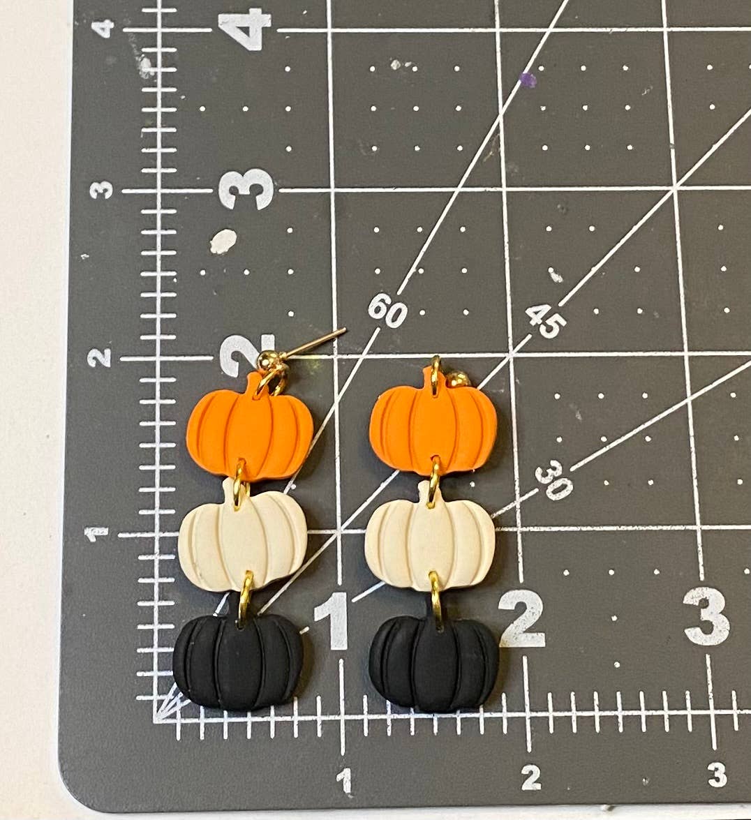 Fall Clay Earrings