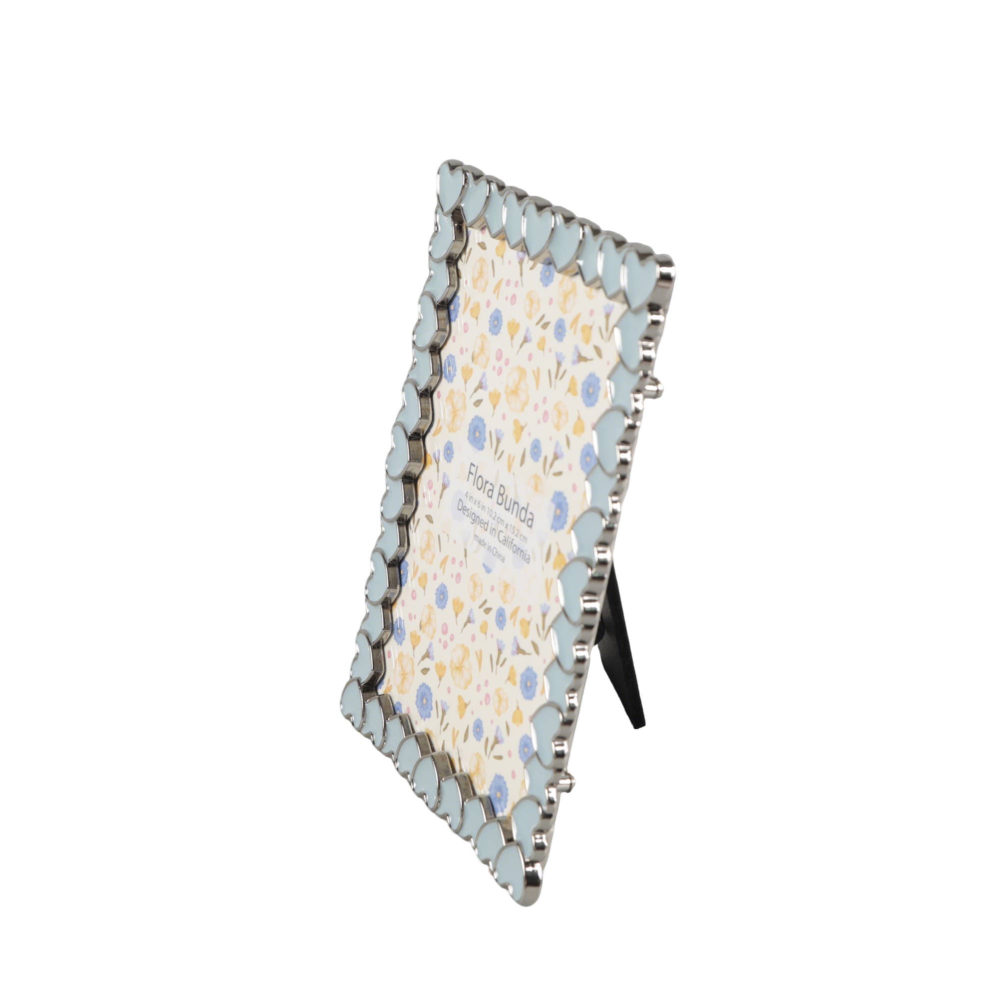 4x6 Heart Zinc Alloy Frame