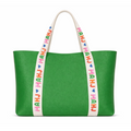 Mahjong Tote Bag Mahjong Tile Bag Leather | Green
