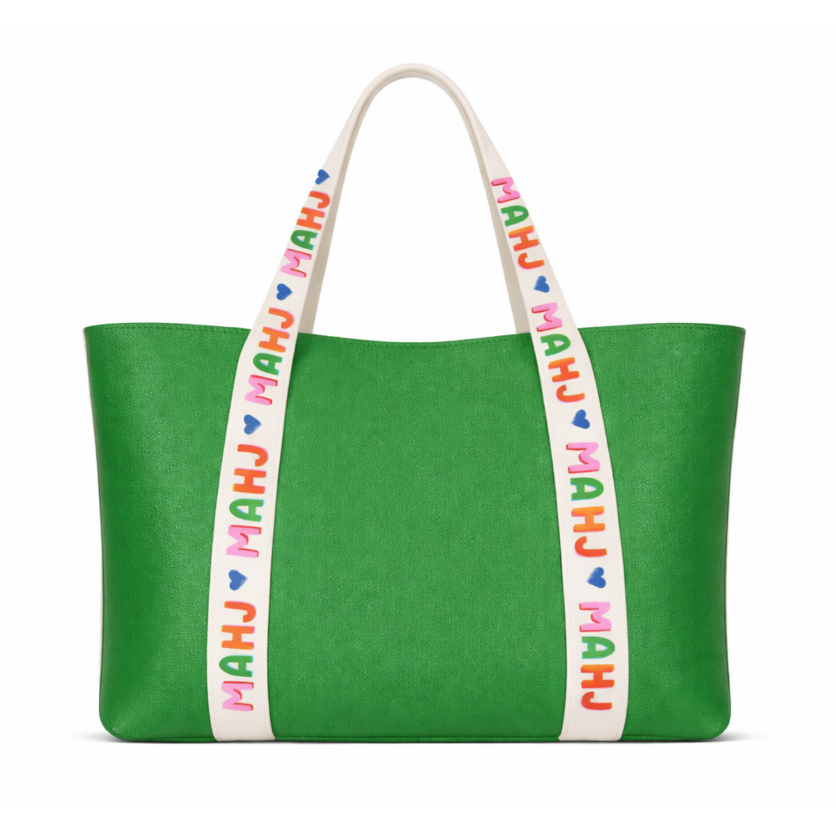 Mahjong Tote Bag Mahjong Tile Bag Leather | Green