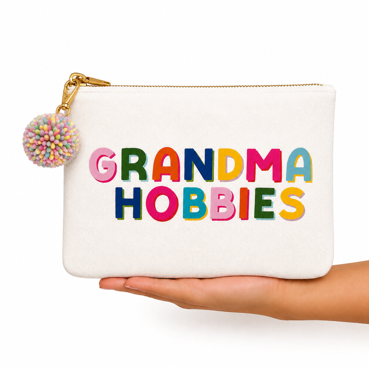 Needlepoint Bag Grandma Hobbies Stripe Cross stitch project