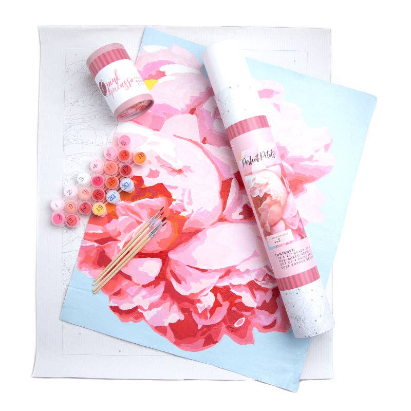 Perfect Petals Paint by Number