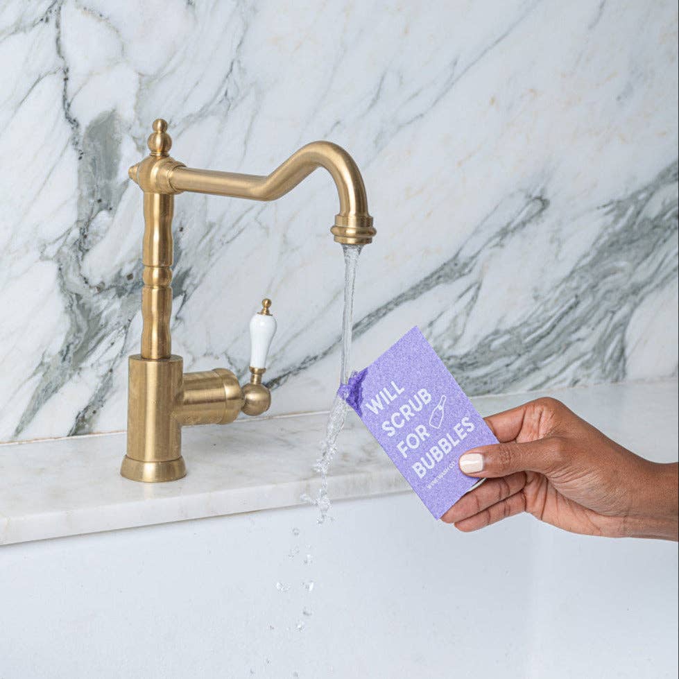 Biodegradable Pop-Up Sponge Set - Will Scrub for Bubbles