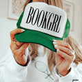 BookGrl Trucker Hat- Green and White