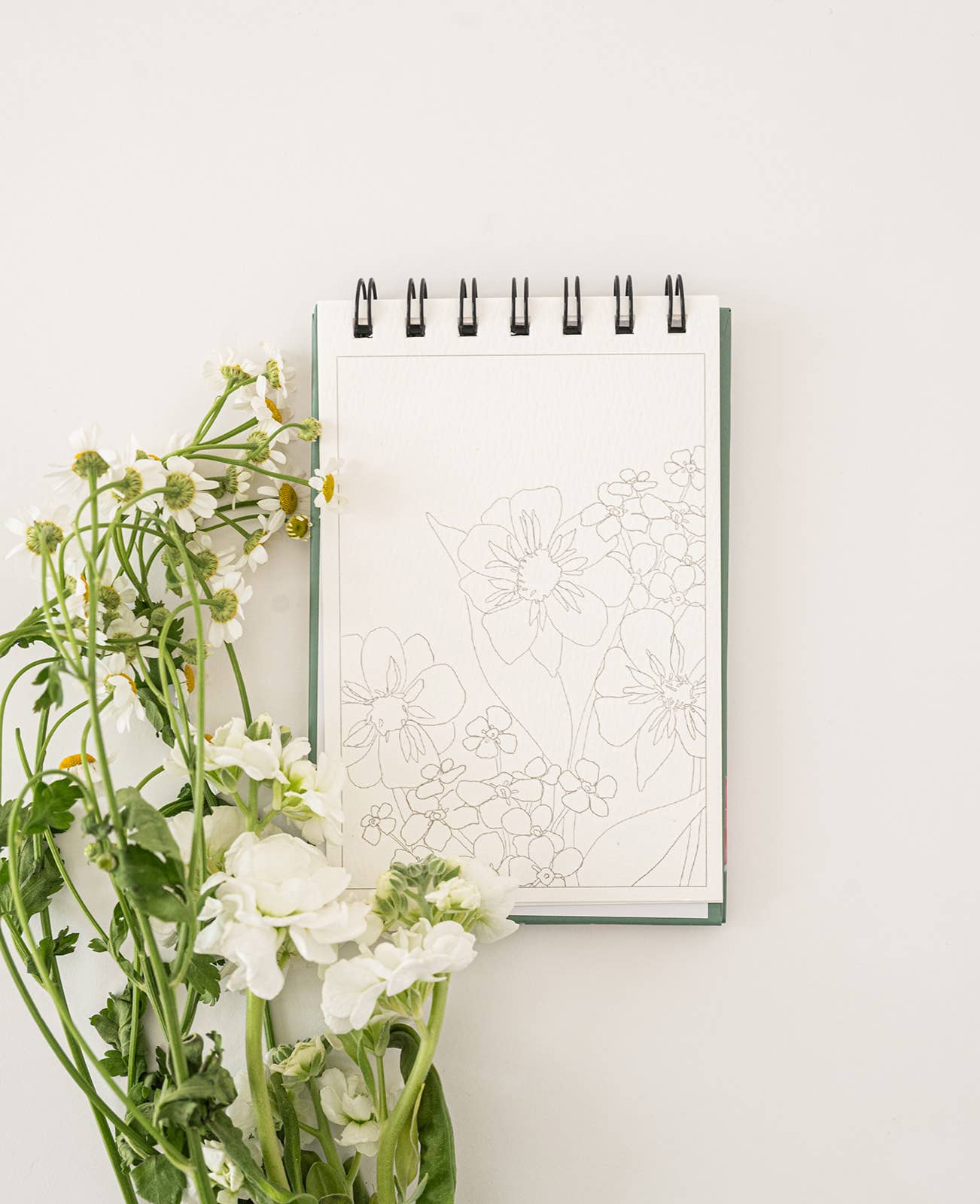 A Little Bit of Summer - Mini Watercoloring Book