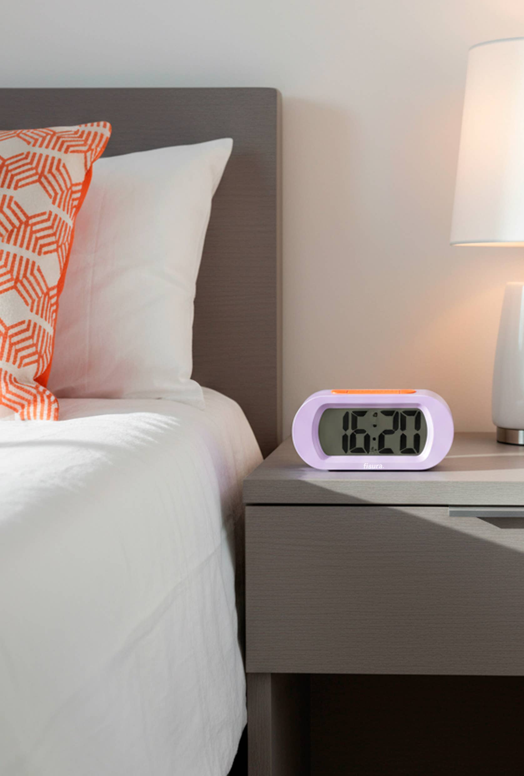 Lilac Gummy Clock