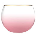 Roly Poly Glass - Pink
