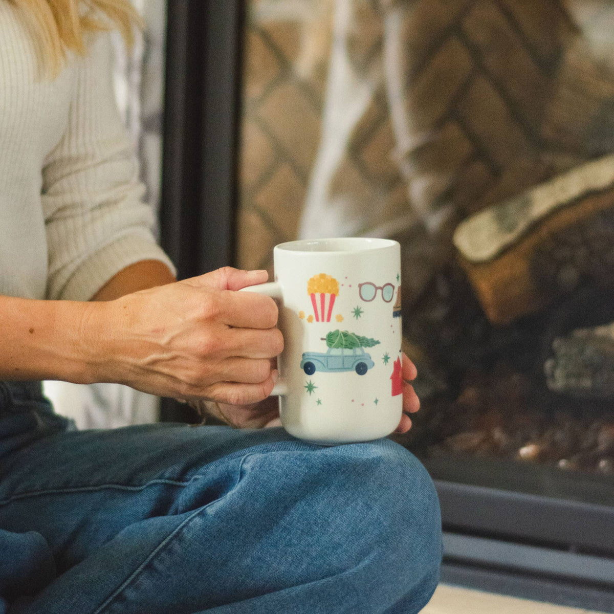 Classic Christmas Movie Favorites Tall Ceramic Coffee Mug