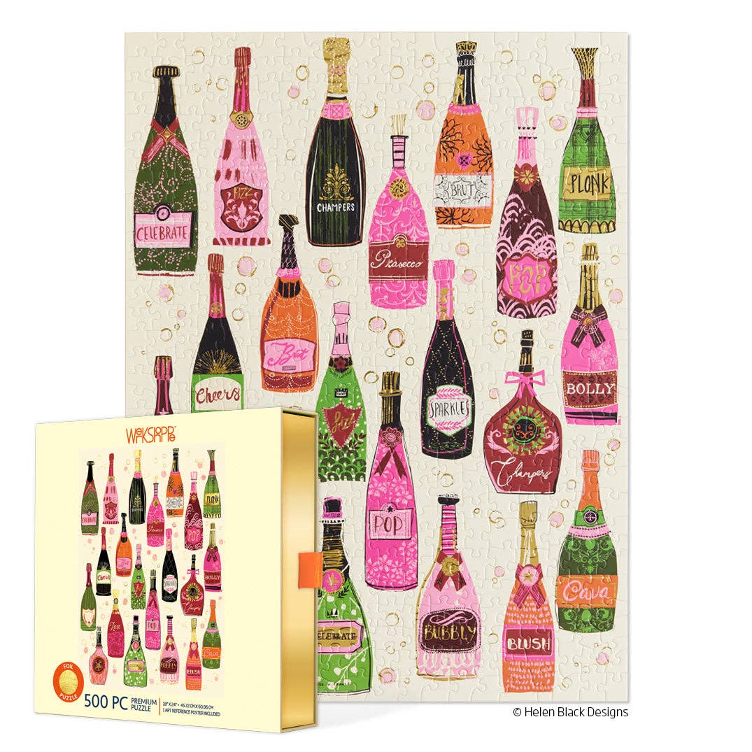 Bubble Pop Fizz 500 Piece Jigsaw Puzzle