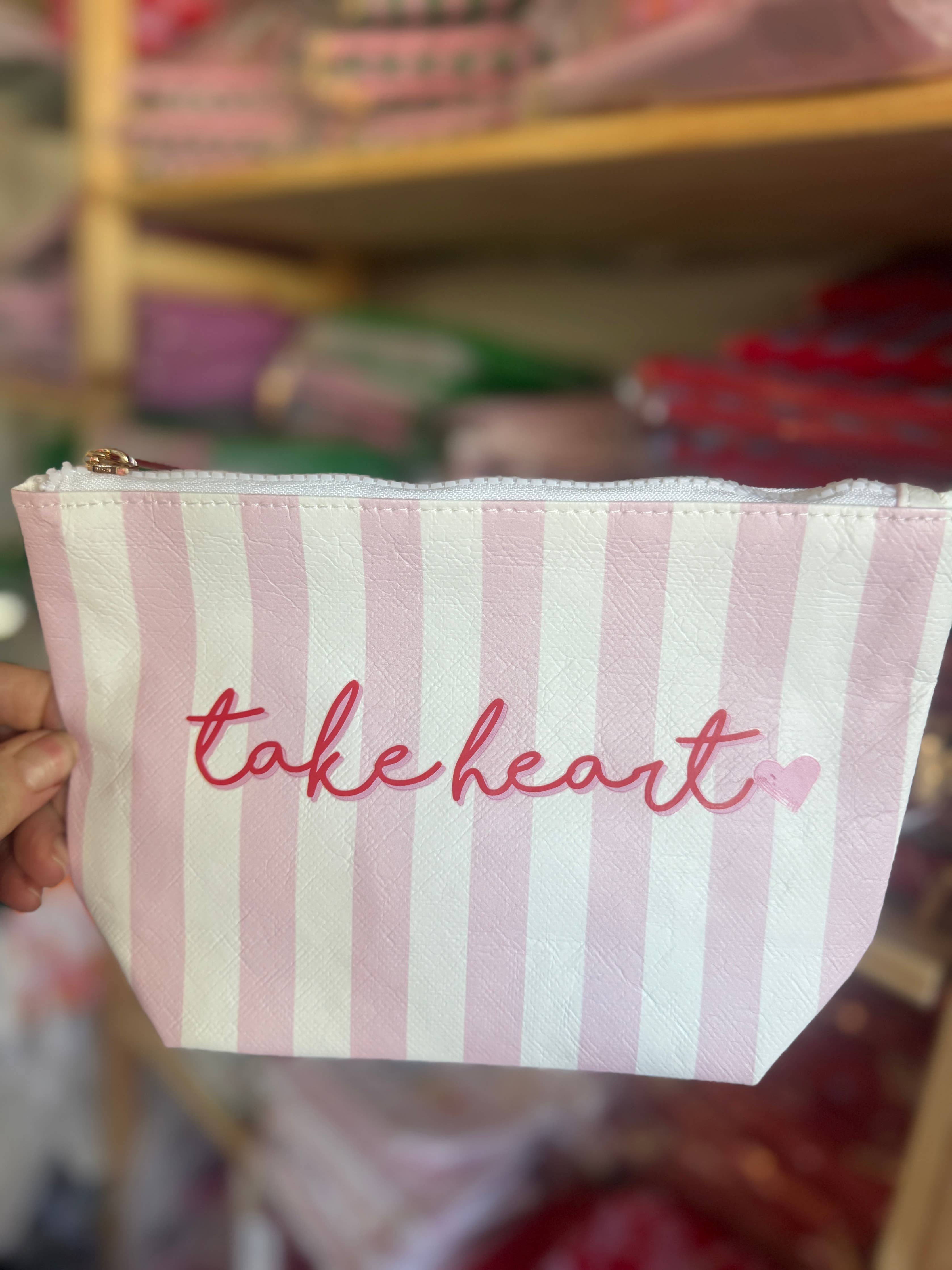 Christian Makeup pouch | Take Heart