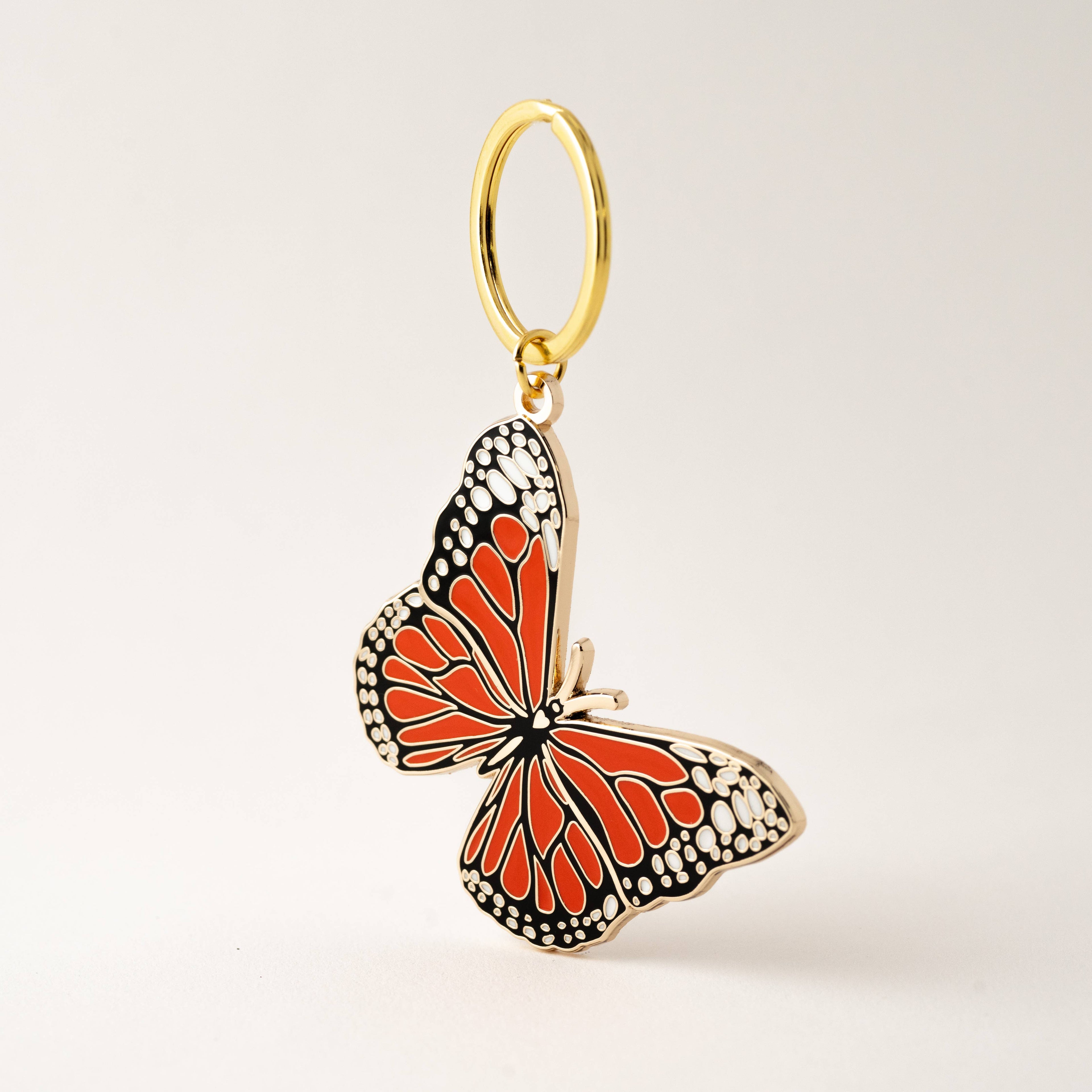 Monarch Butterfly Keychain & Bag Charm, Butterfly Gifts