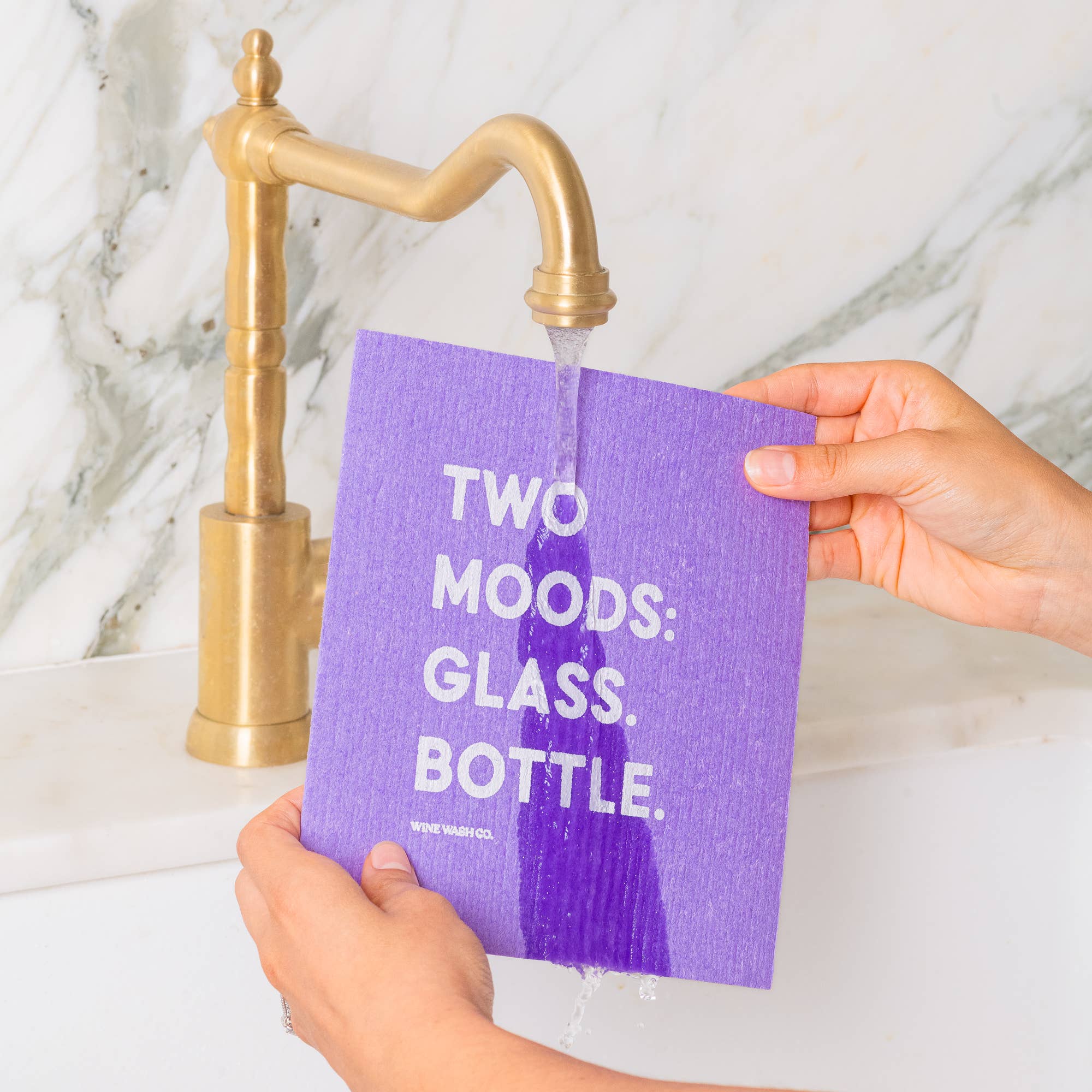 Wine-Themed Biodegradable Dish Cloths