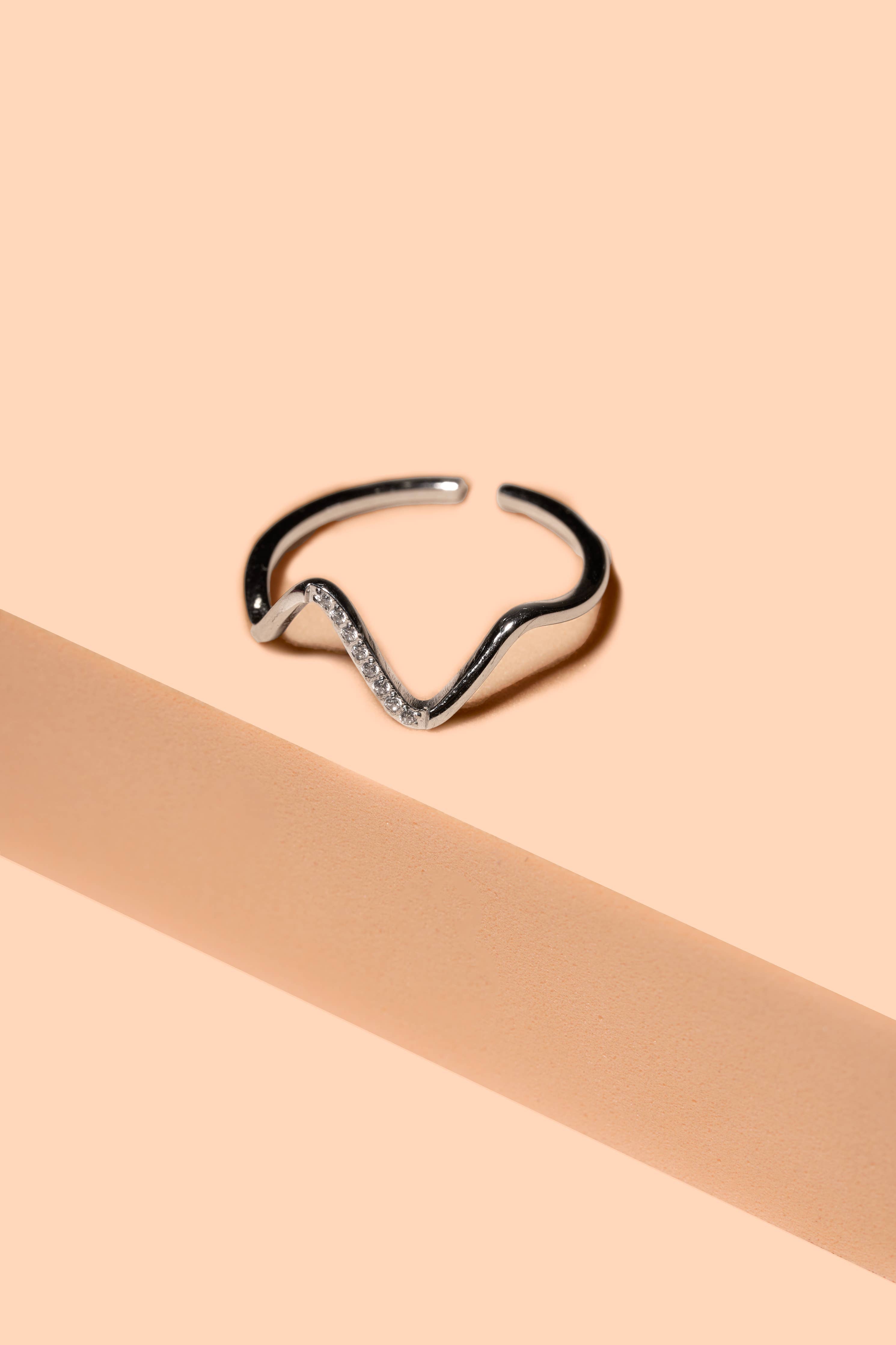In the Mountains Ring - Stainless Steel