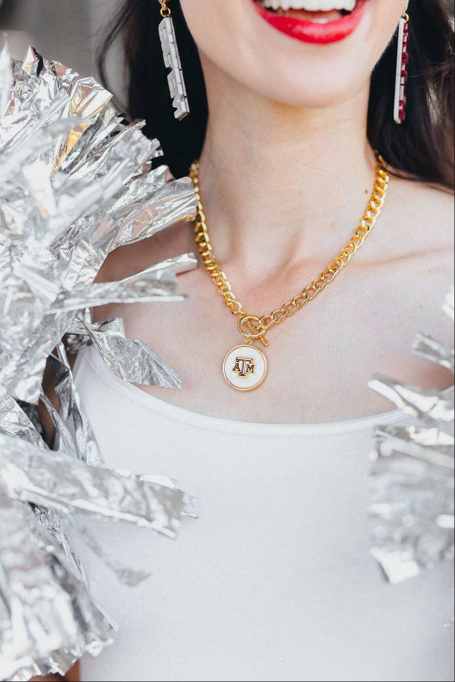 Texas A&M Logo Necklace