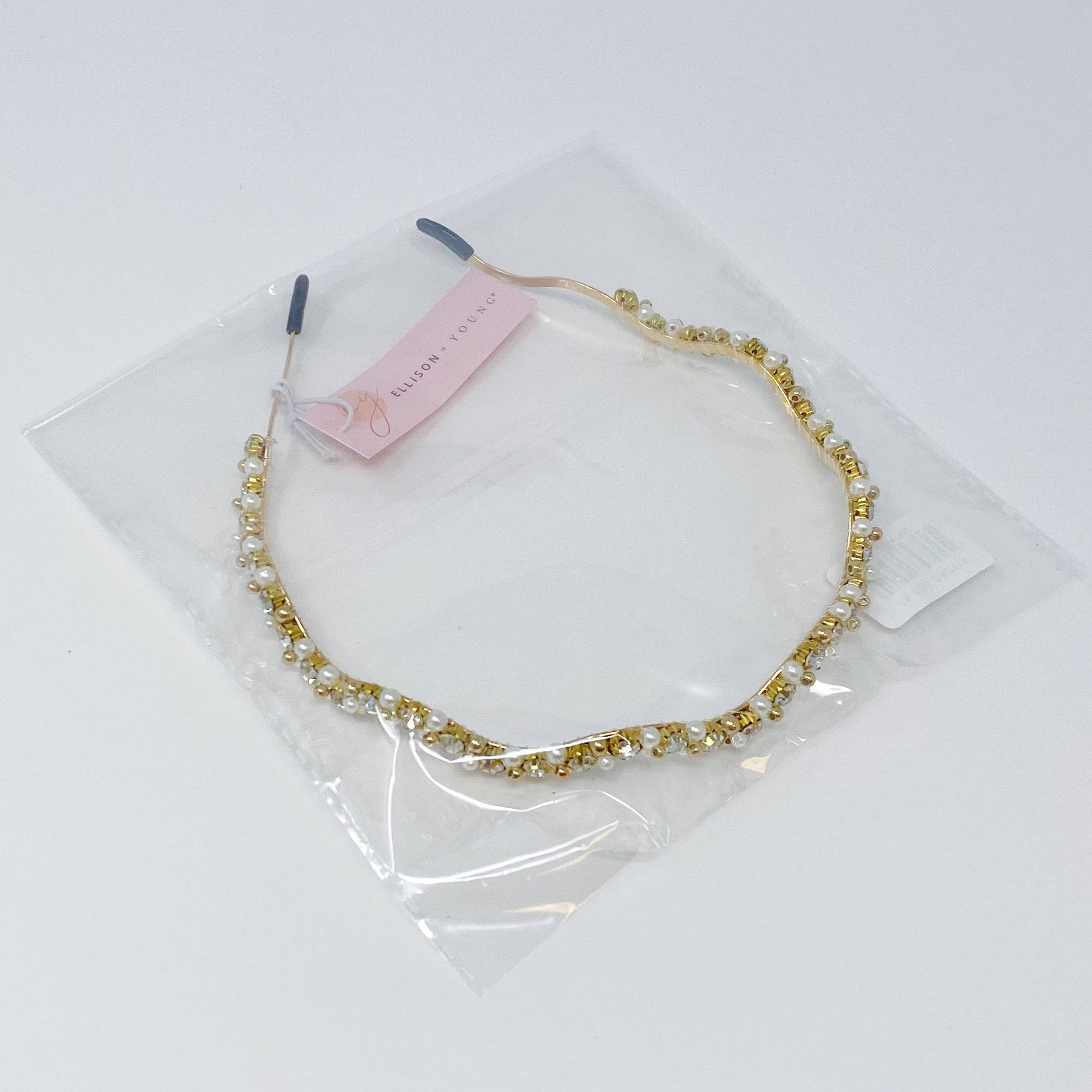 Pearl & Crystal Headband