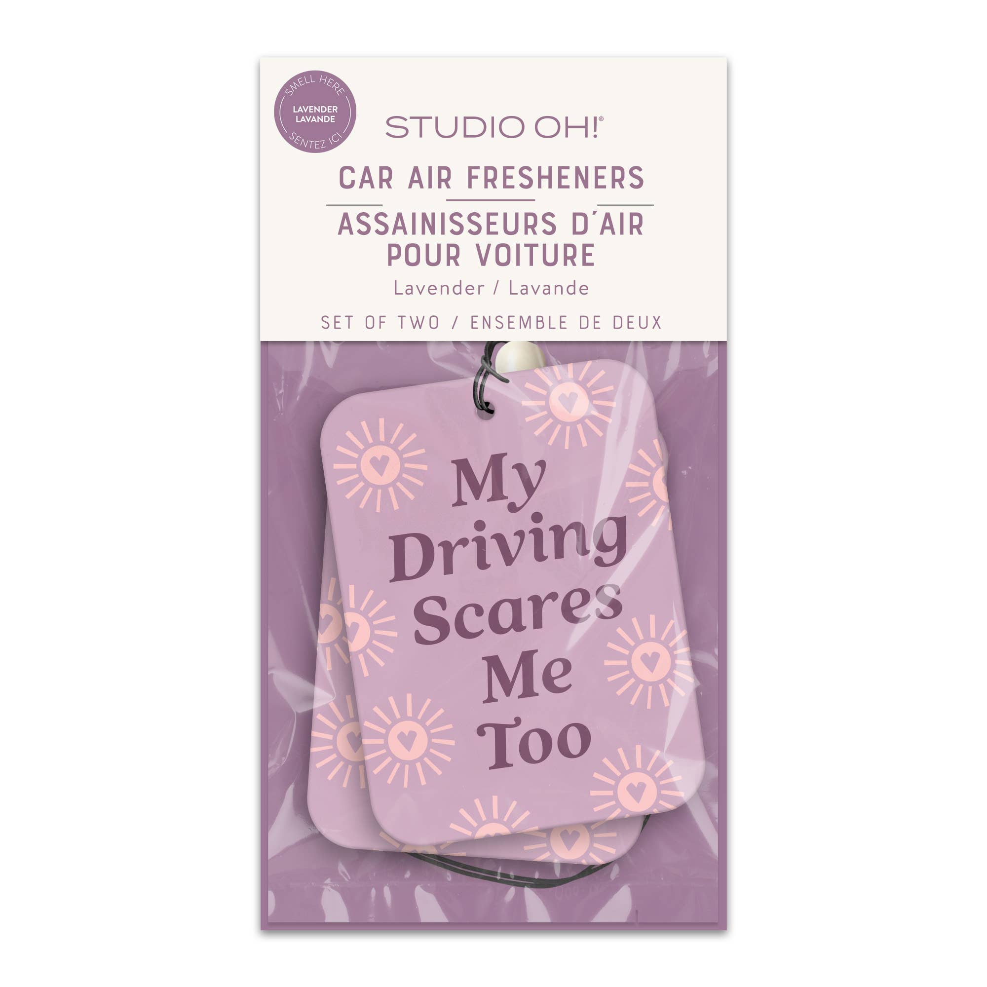 My Driving Scares Me Too Car Air Freshener