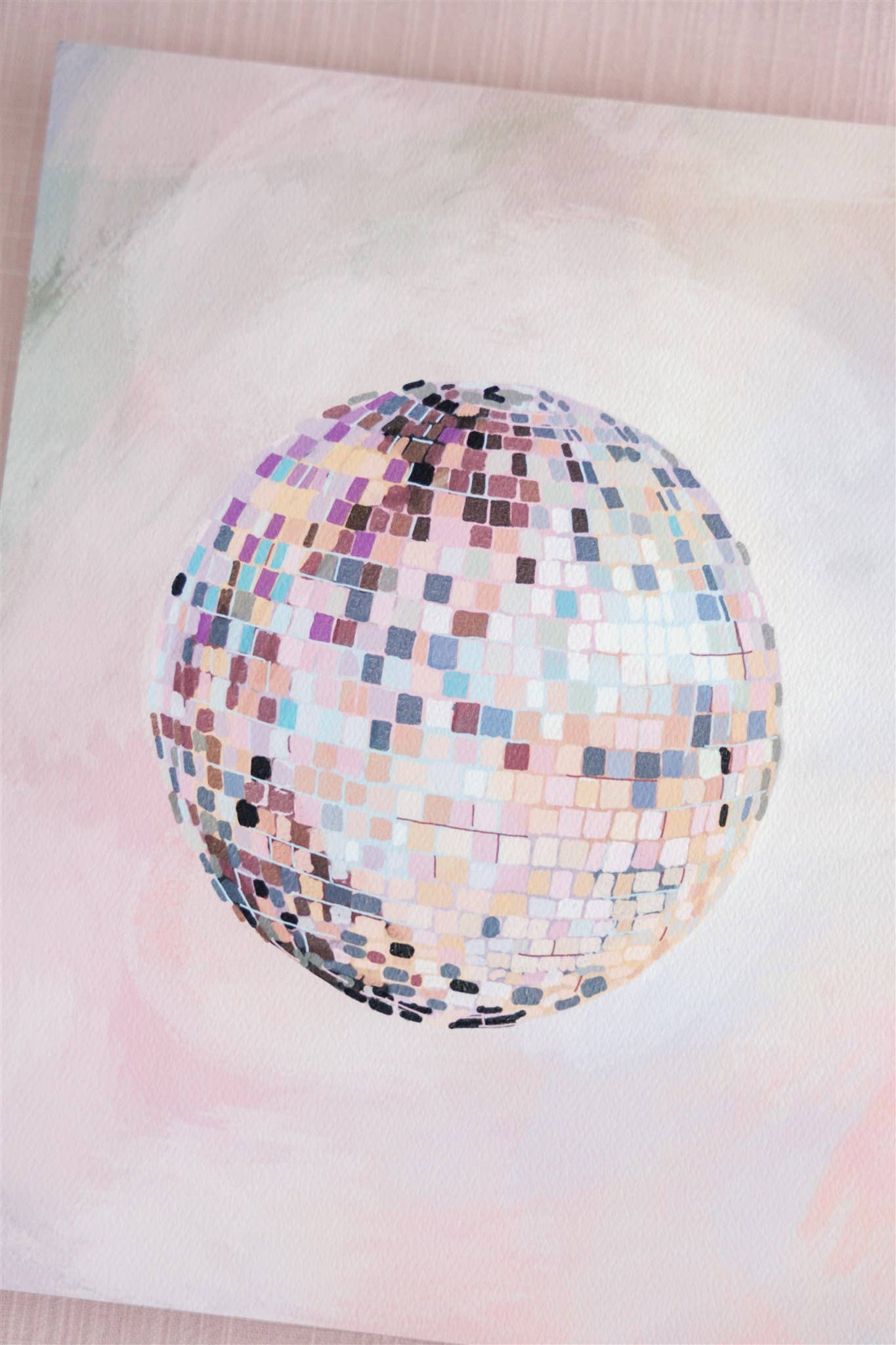 Eras Disco Ball Art Print