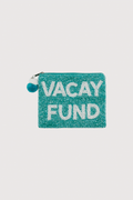 Vacay Fund Beaded Pouch