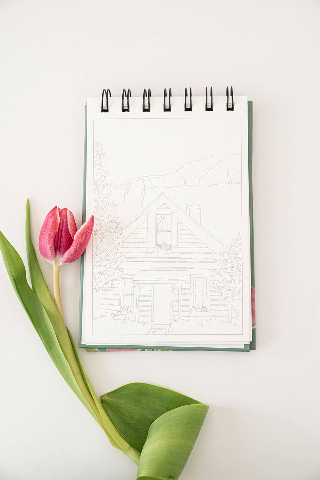 A Little Bit of Summer - Mini Watercoloring Book