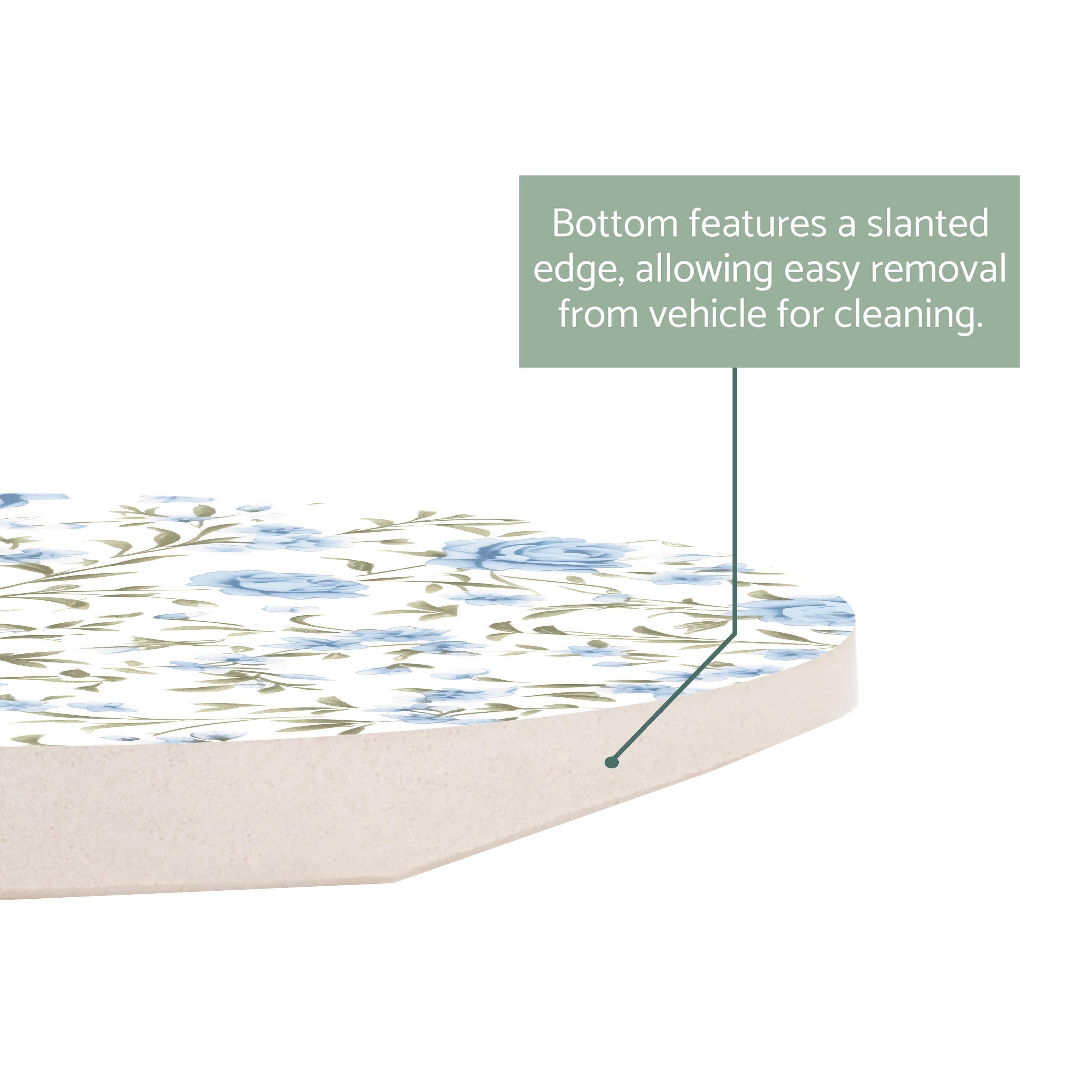 Floral Pattern Chinoiserie Car Coaster