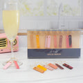 Shades of Pink Acrylic Wine Charms