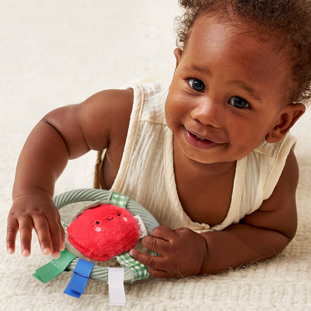 Itzy Ring Pal™ - Teething Ring with Plush Character