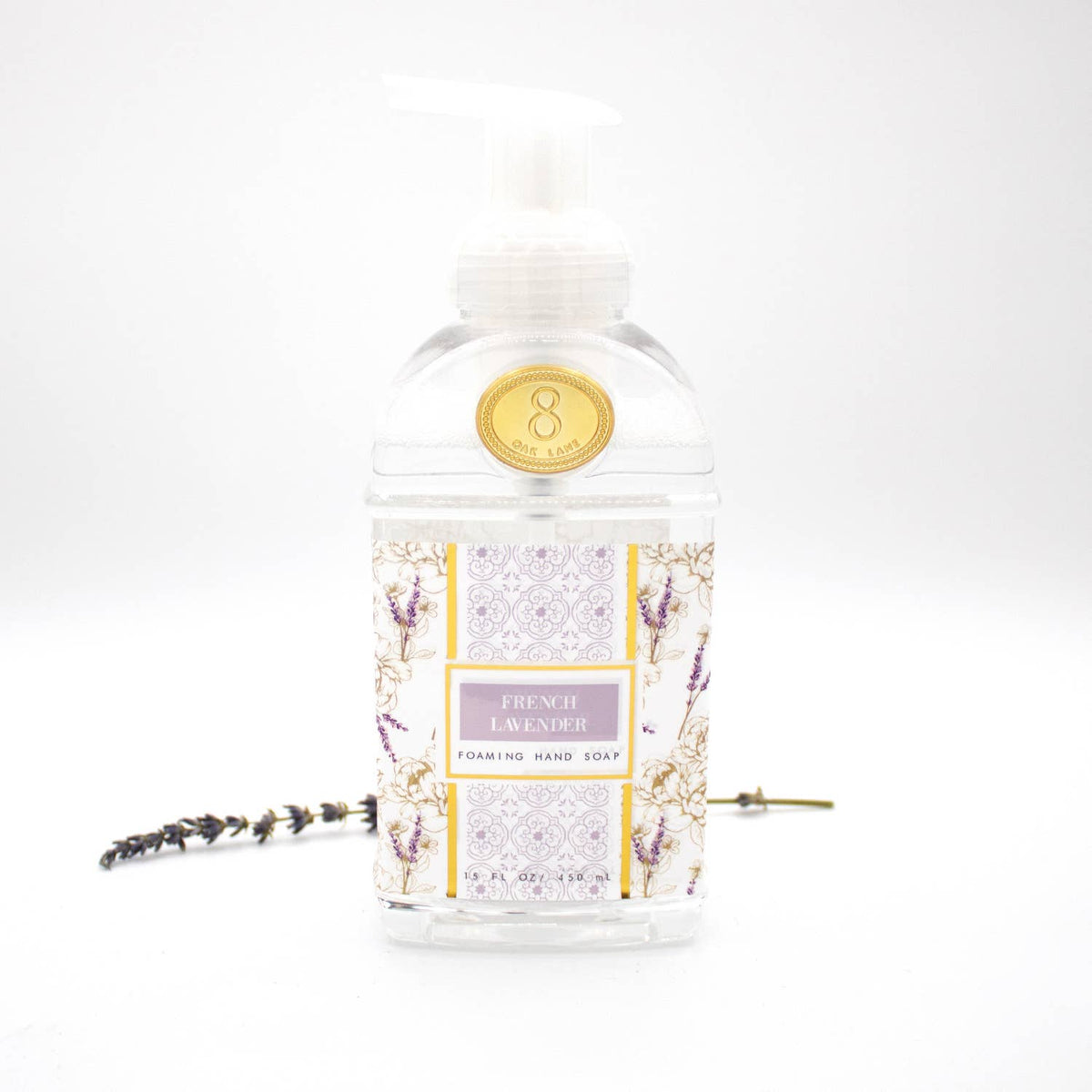 French Lavender 15oz Foaming Hand Soap for Bath