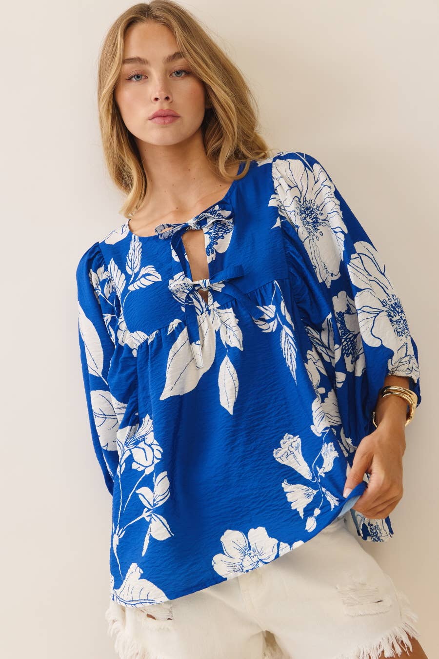 Floral Print Blouse