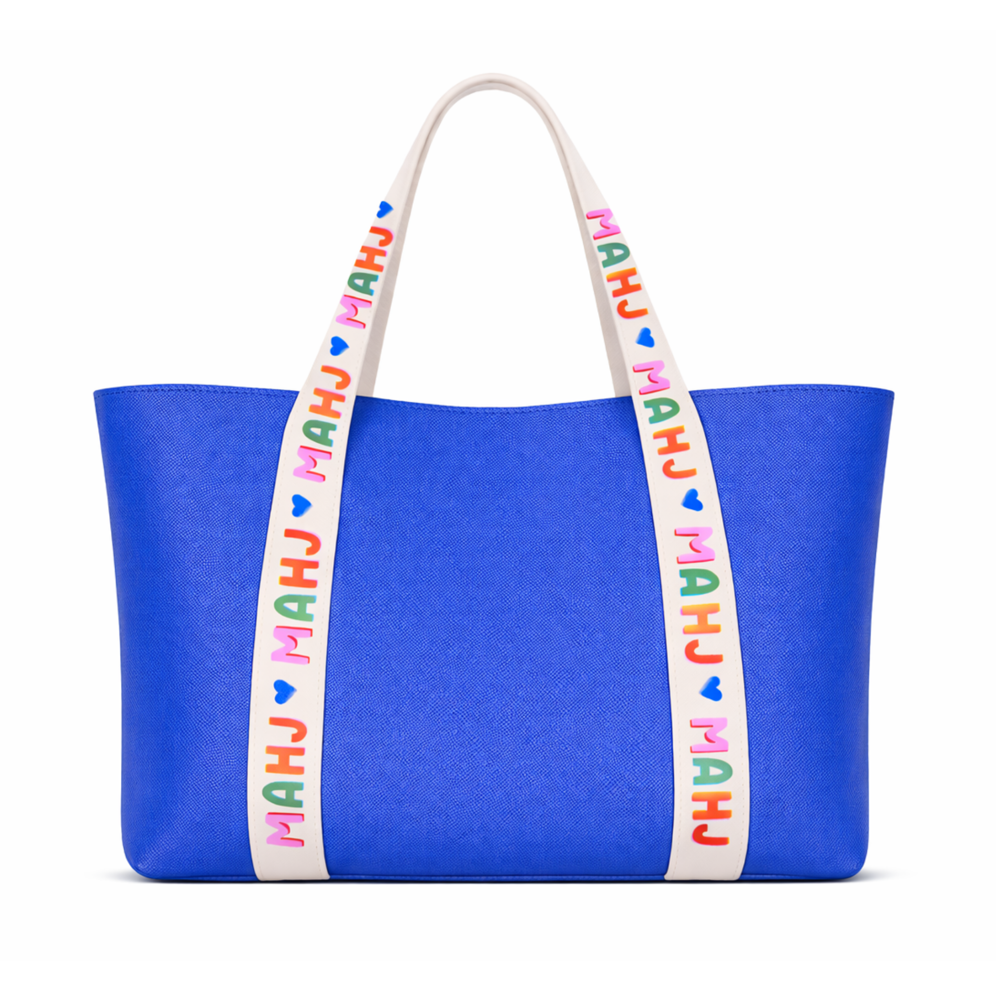 Mahjong Tote Bag Mahjong Tile Bag Leather | Blue