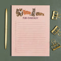 Fur-ever Busy Cats 6x8 To Do Notepad