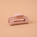 Claw Clip-Maple Gingham