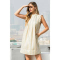Stripe Sleeveless Dress