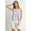 Sky Meadow Peplum Top