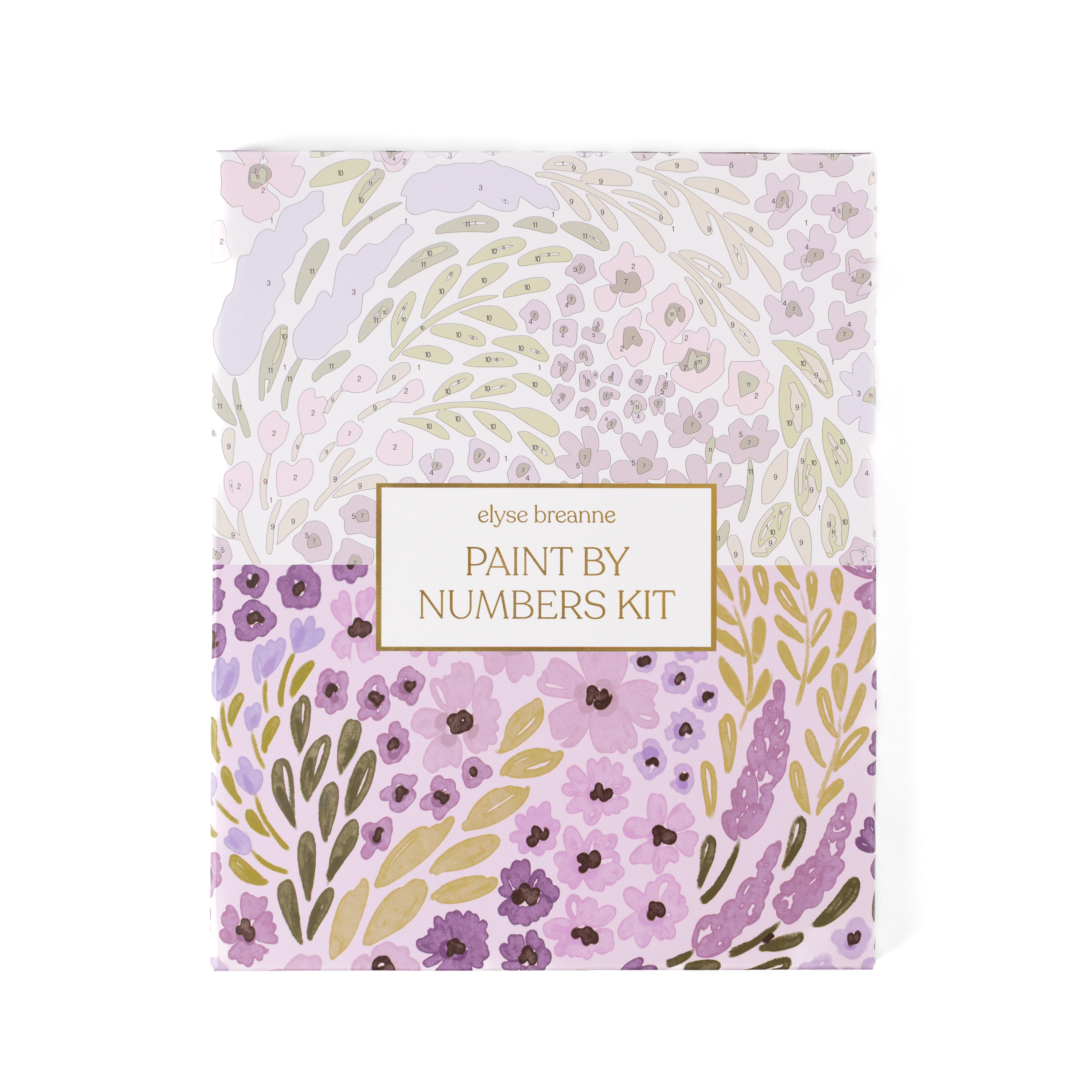 Floral Paint By Number Kit