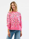 Sarah Sweatshirt | Pink Lights