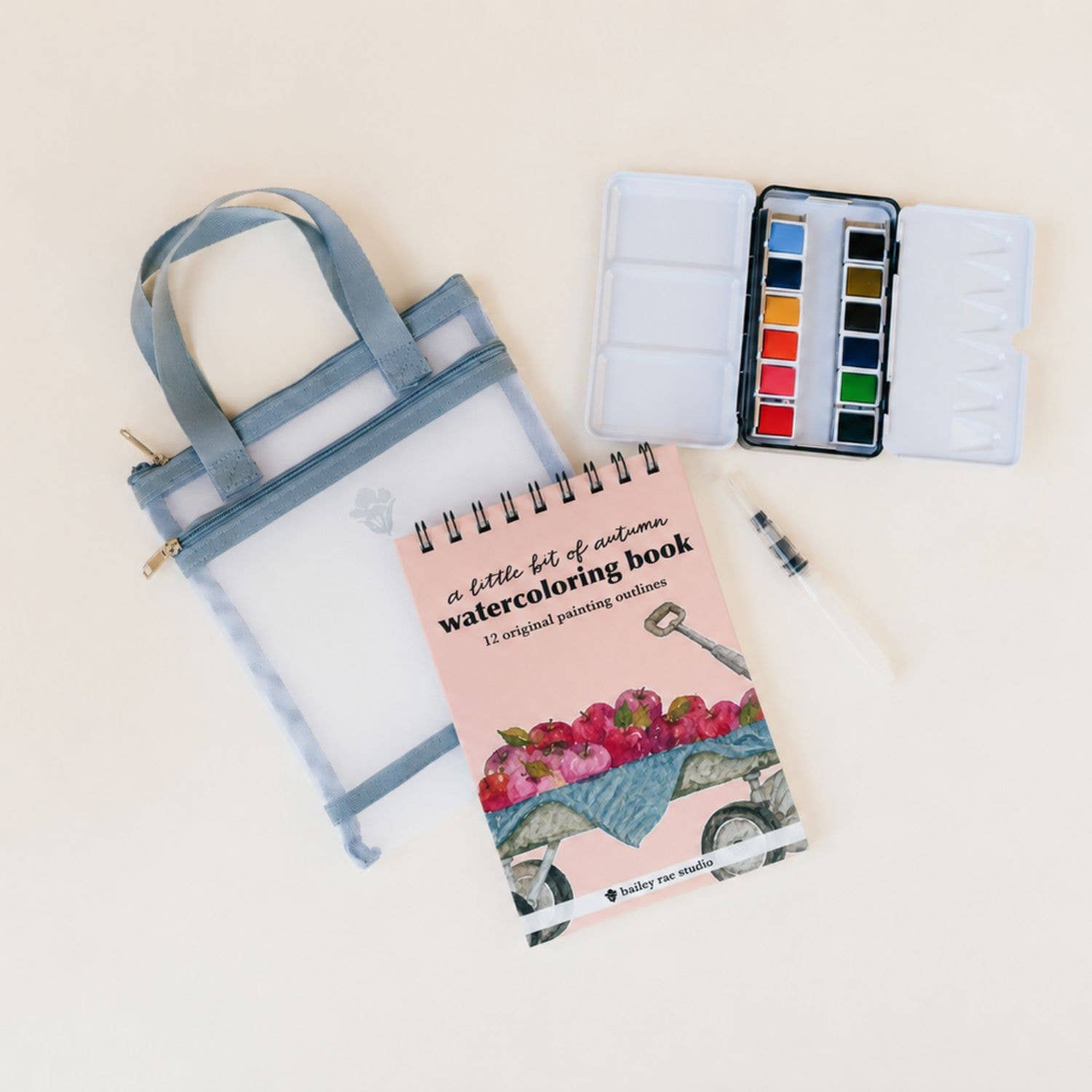 A little bit of autumn - mini watercoloring book