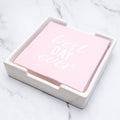 Classic Cocktail Napkin Holder - White - 5x5