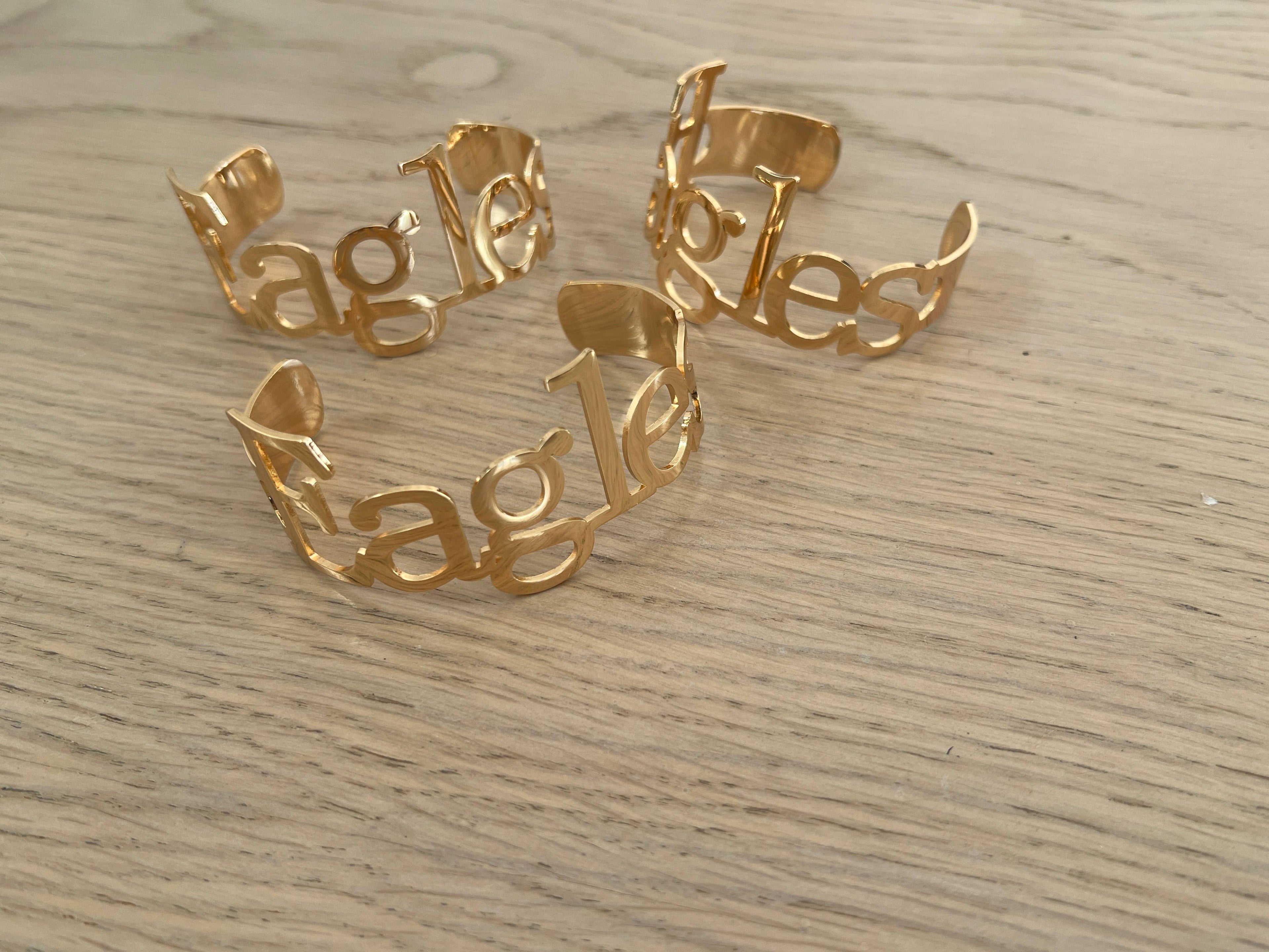 Eagles Bangle Cuff Bracelets  GameDay Sizeable