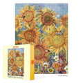 Sunflowers 500 Piece Puzzle Gift for Nature Lover