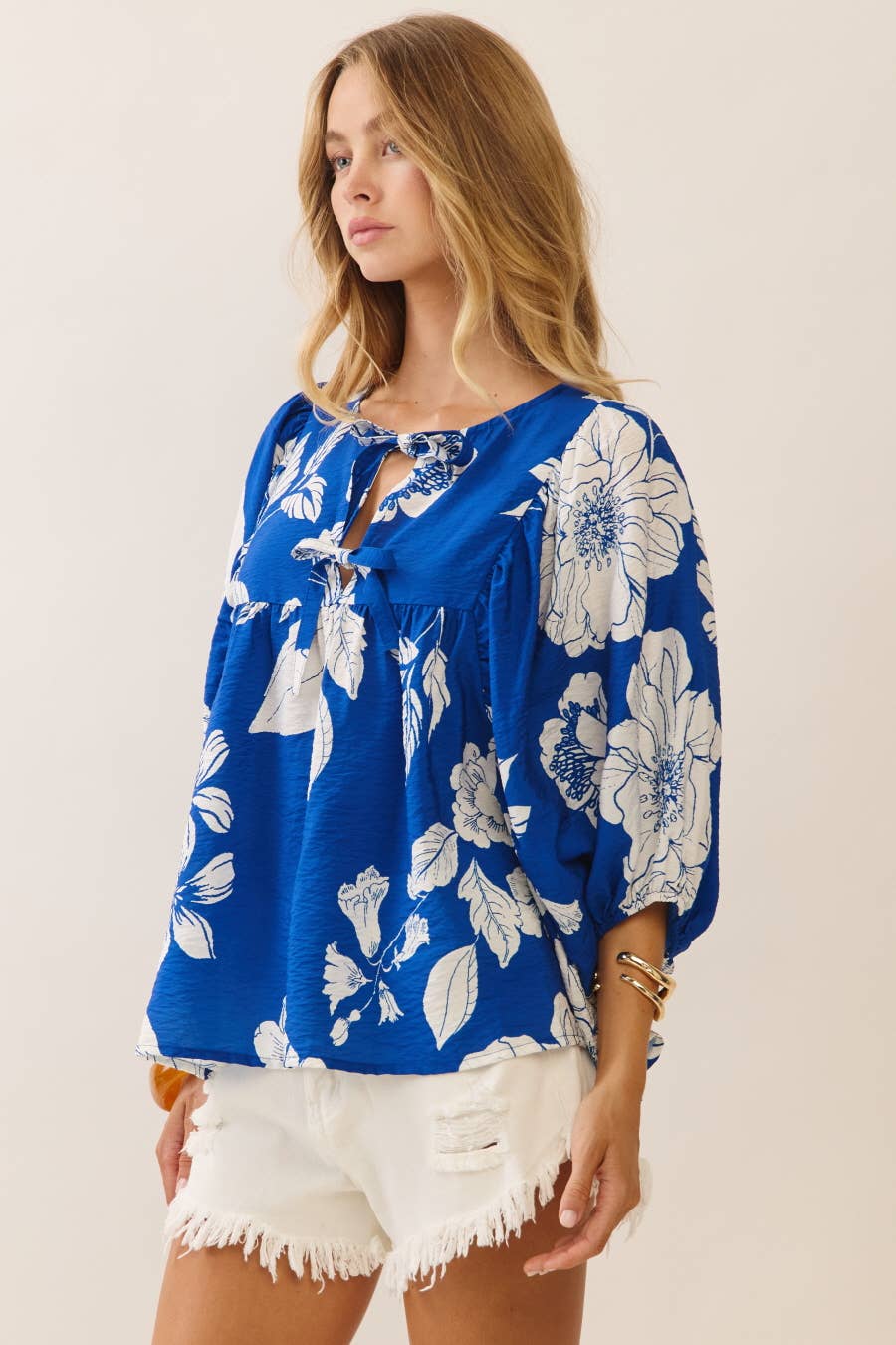 Floral Print Blouse