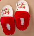 Holly Jolly Dreamy Daze Slippers