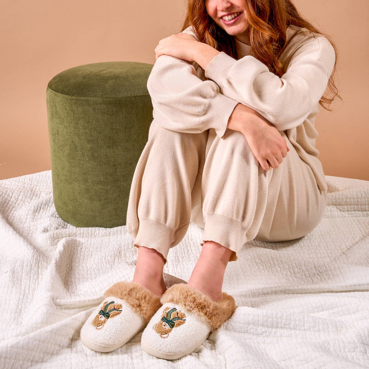 Teddy Bear Theo Dreamy Daze Slippers