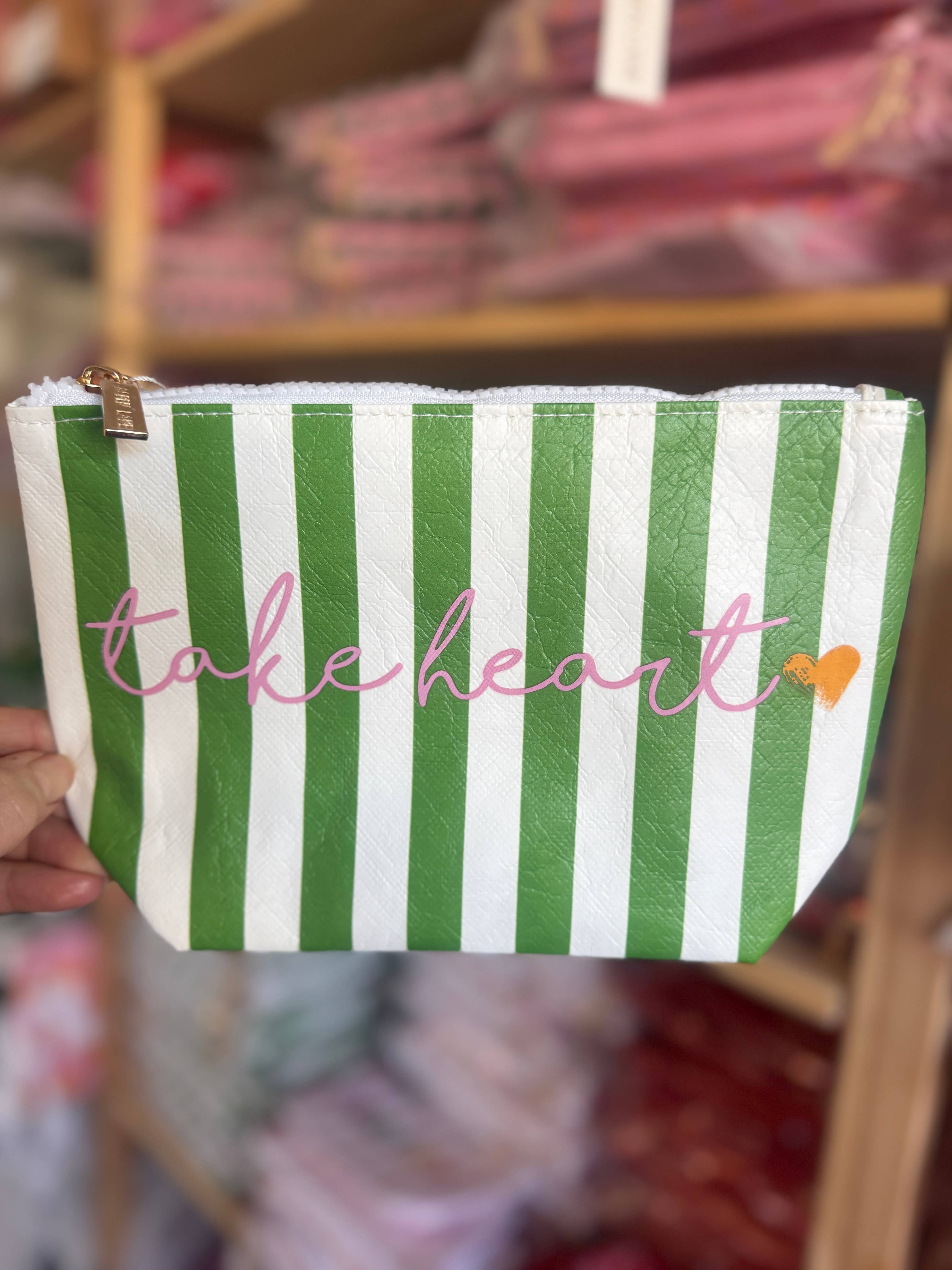 Christian Makeup pouch | Take Heart