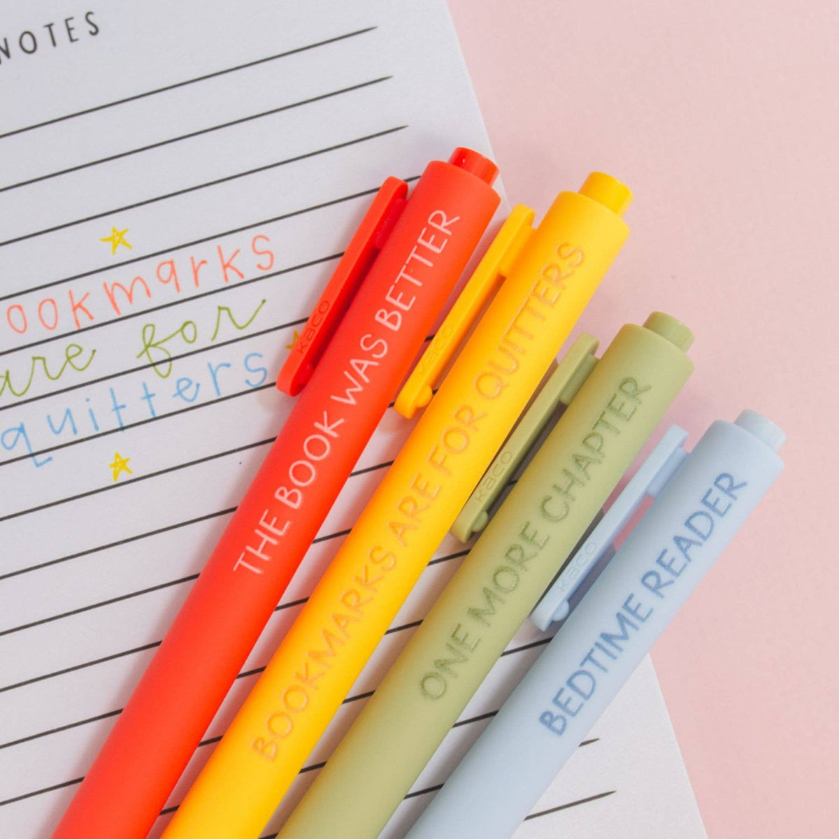 The Book Was Better Pen Set